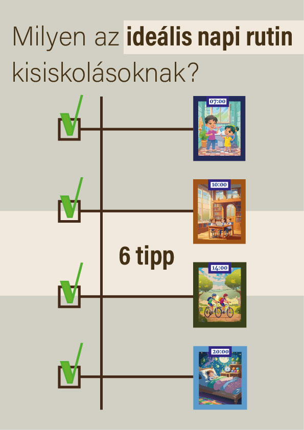 Ideális napi rutin kisiskolásoknak – 6 tipp a hatékony napirendhez